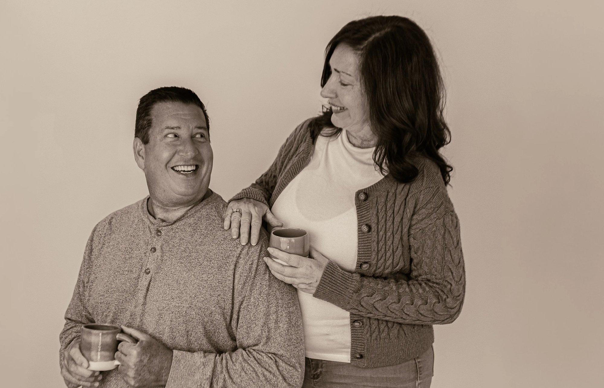 Lorraine and Brandon Cover in conversation